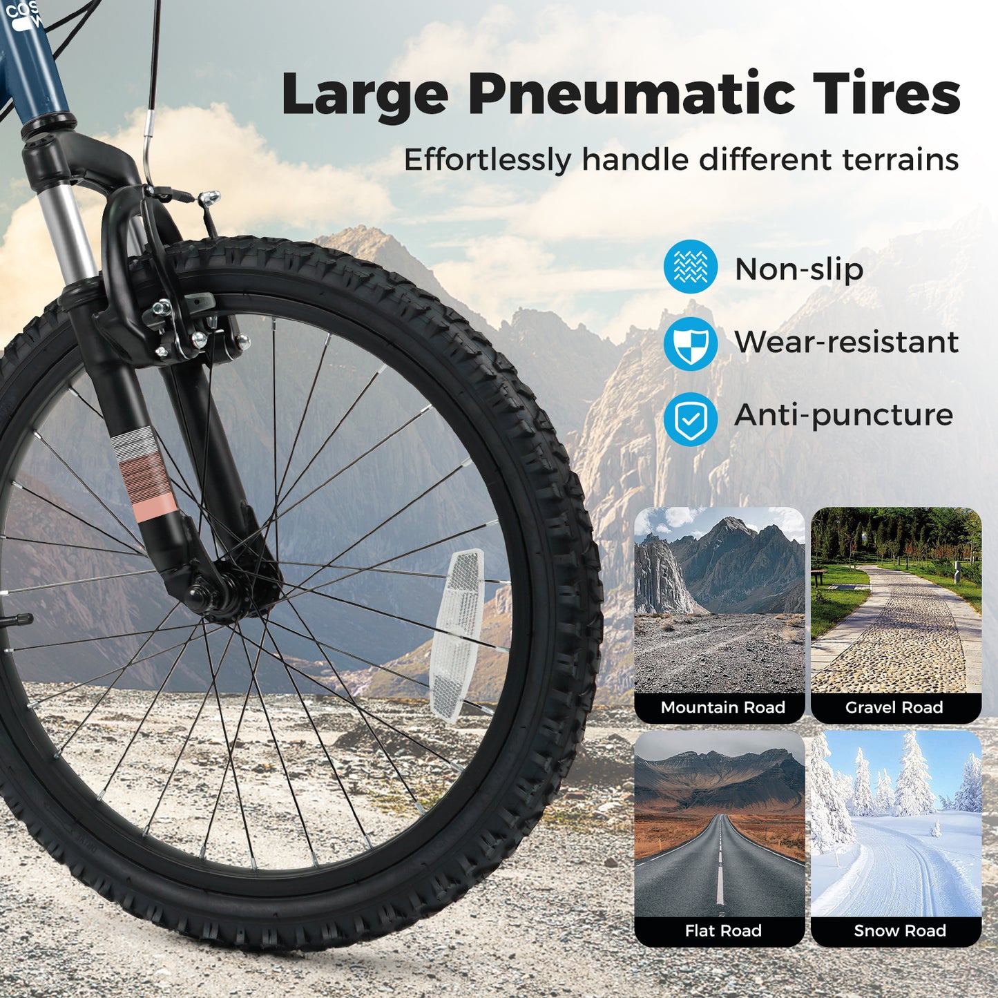 Kids Mountain Bike, 20 Inch, Child Bicycle For Boys Girls, Navy Kids Bike at Gallery Canada