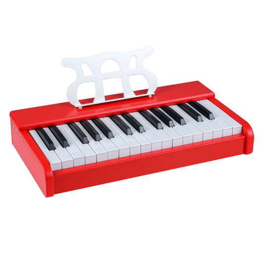 Kids Piano Keyboard 30 Keys Digital Piano with Music Stand for 3+ Years Old Beginners, Red Pianos & Keyboards Red at Gallery Canada