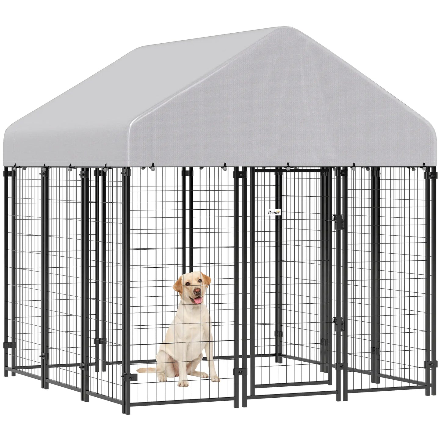 Outdoor Dog Kennel, Waterproof UV-Resistant Cover, 6' x 6' x 6' Dog Kennels at Gallery Canada