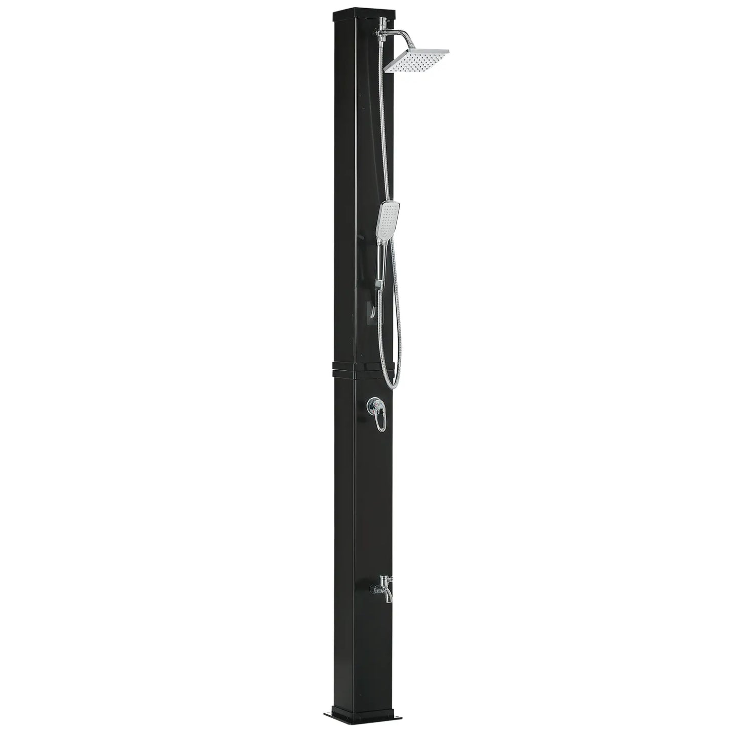 10.6Gal Outdoor Solar Shower, 360 Rainfall, Handheld Head, 60℃ Outdoor Swimming Pools & Hot Tubs at Gallery Canada