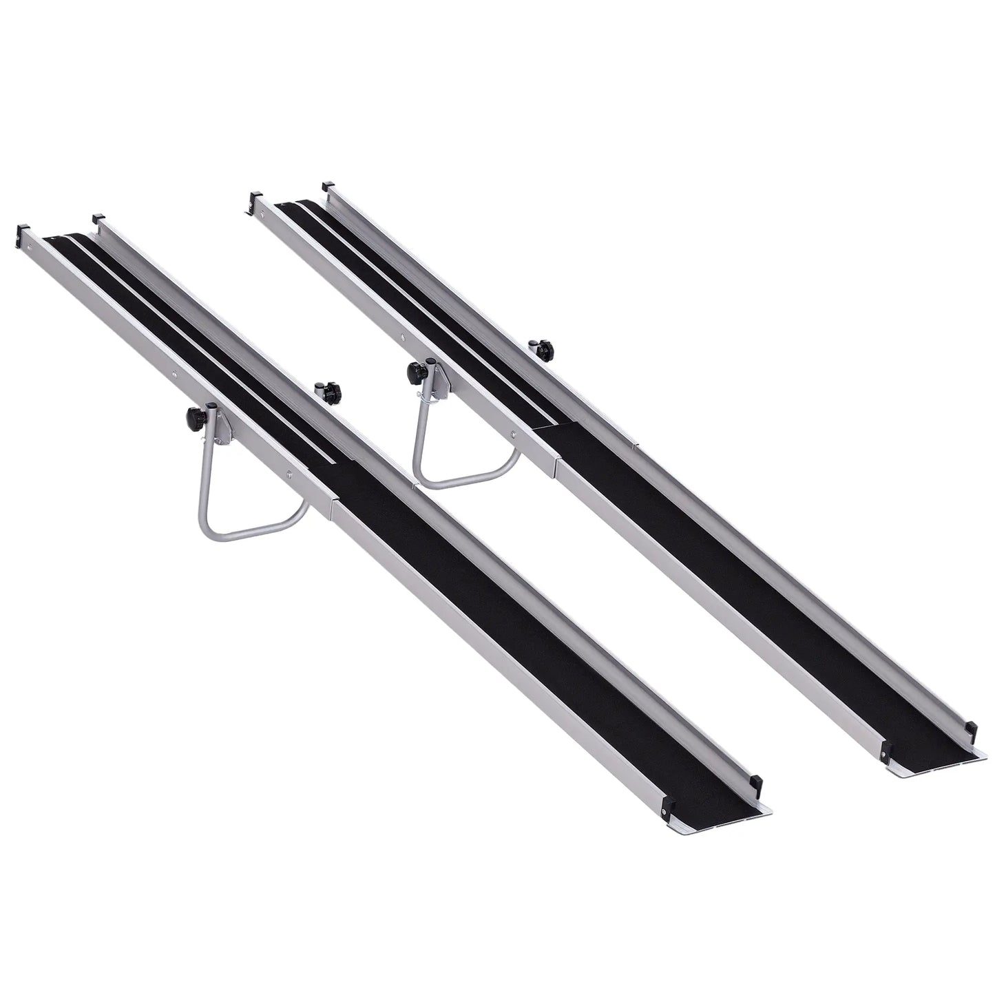 Telescopic Wheelchair Ramp, 8ft, 600 lbs, 2 Pack, Aluminum Knee Walker & Wheelchair Ramps at Gallery Canada