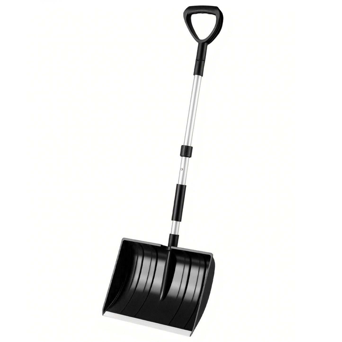 Lightweight and Portable Snow Shovel with D-grip Handle for Driveway and Car, Black Snow Removal at Gallery Canada