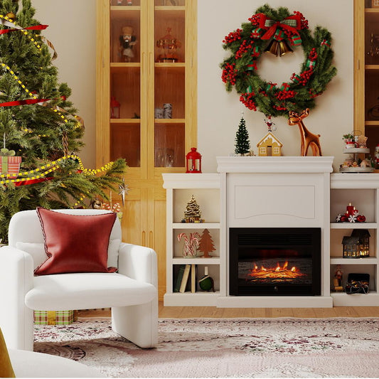 Living Room Set: 70 Inch Media Entertainment Center and Modern Upholstered Chenille Accent Chair Living Room Options at Gallery Canada