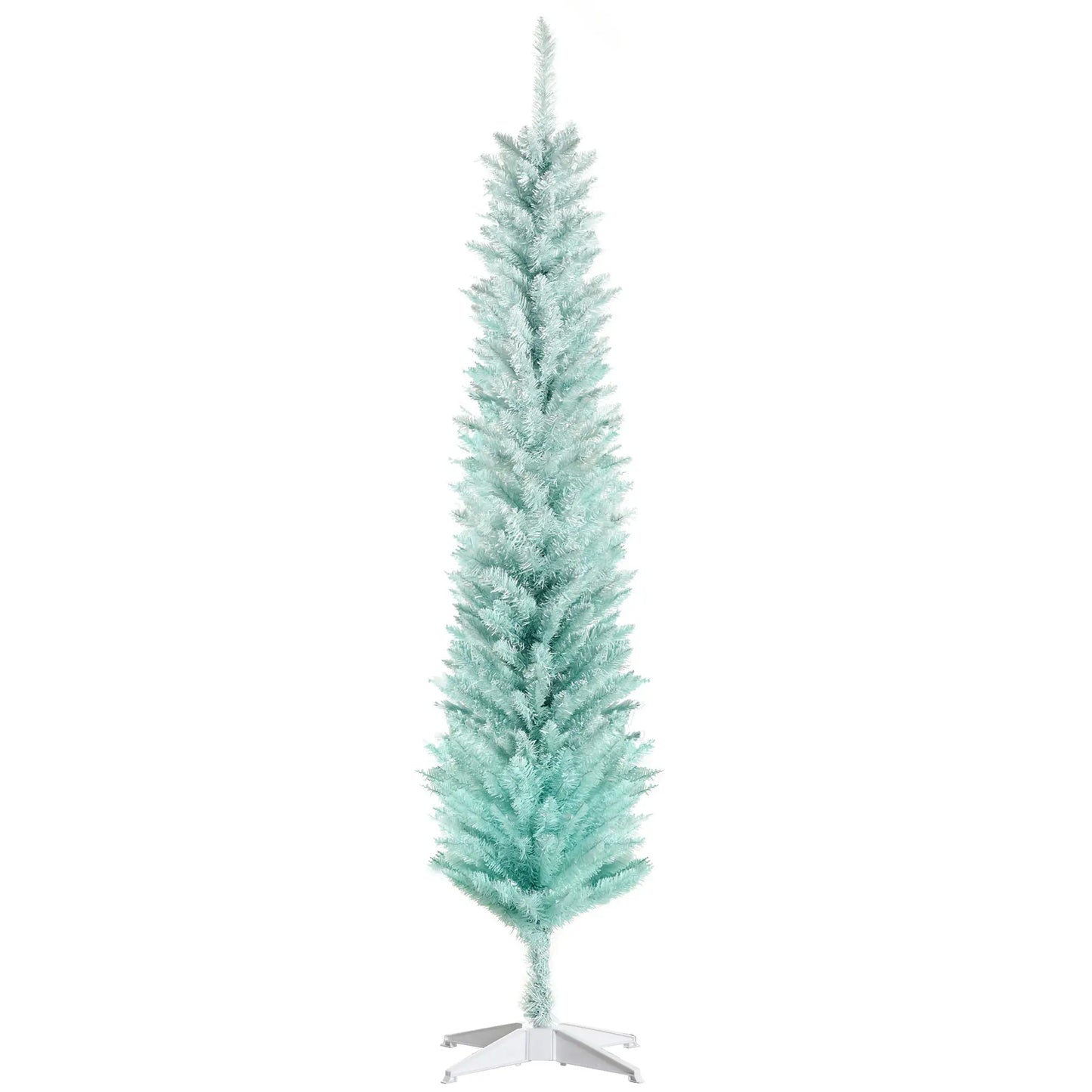 6ft Pencil Christmas Tree, Skinny Artificial, Blue Pencil Christmas Trees at Gallery Canada