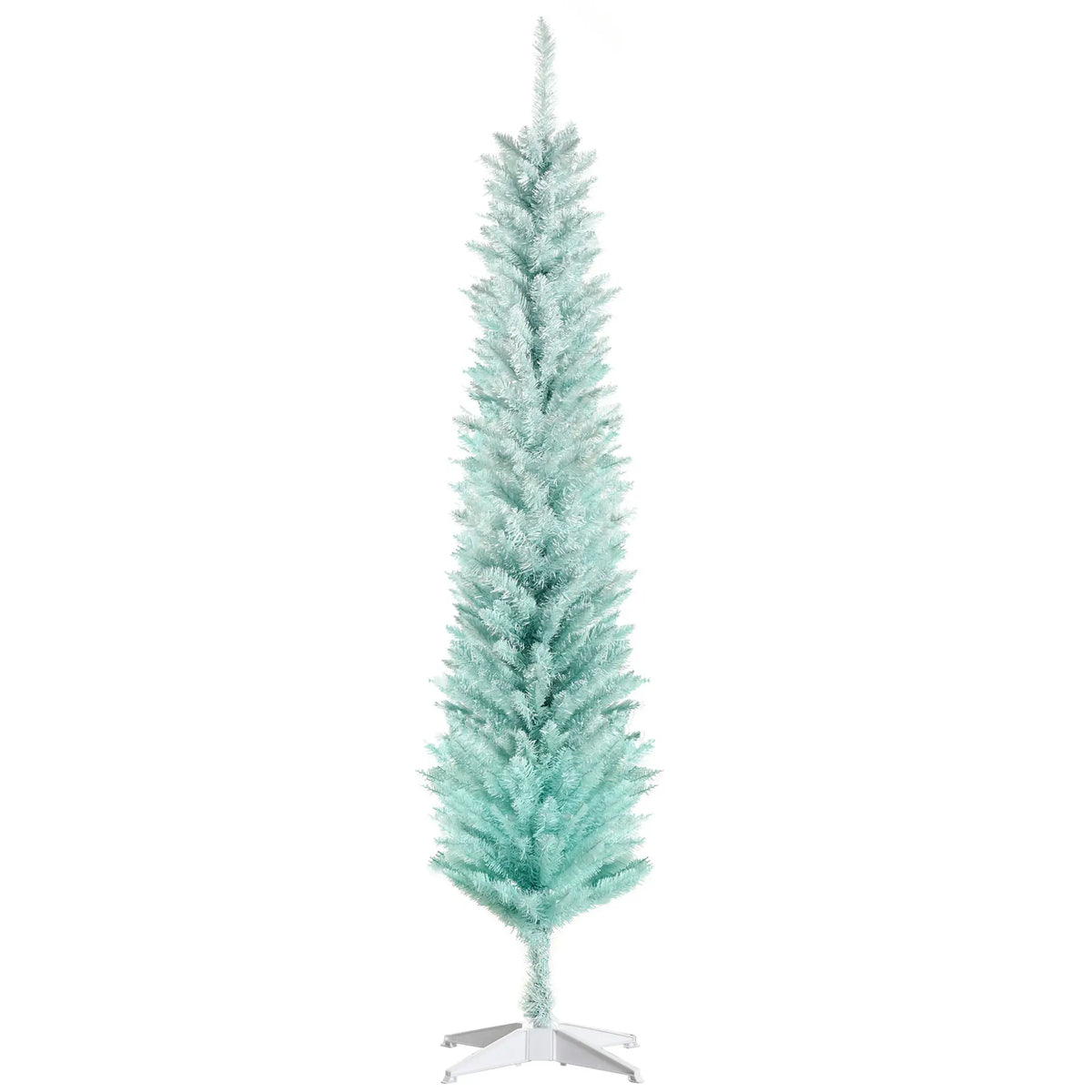 6ft Pencil Christmas Tree, Skinny Artificial, Blue Pencil Christmas Trees at Gallery Canada