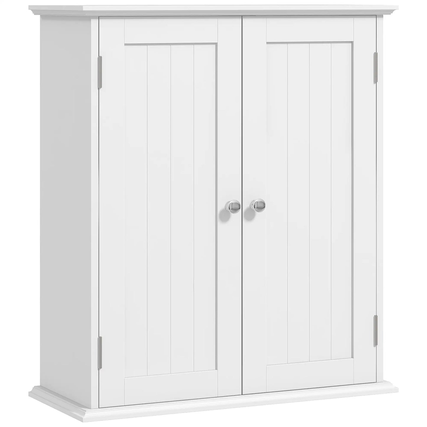 Bathroom Medicine Cabinet, Wall Cabinet with 2 Doors and Adjustable Shelf, Space Saver Over Toilet Cabinet Wall Mounted Cabinets at Gallery Canada
