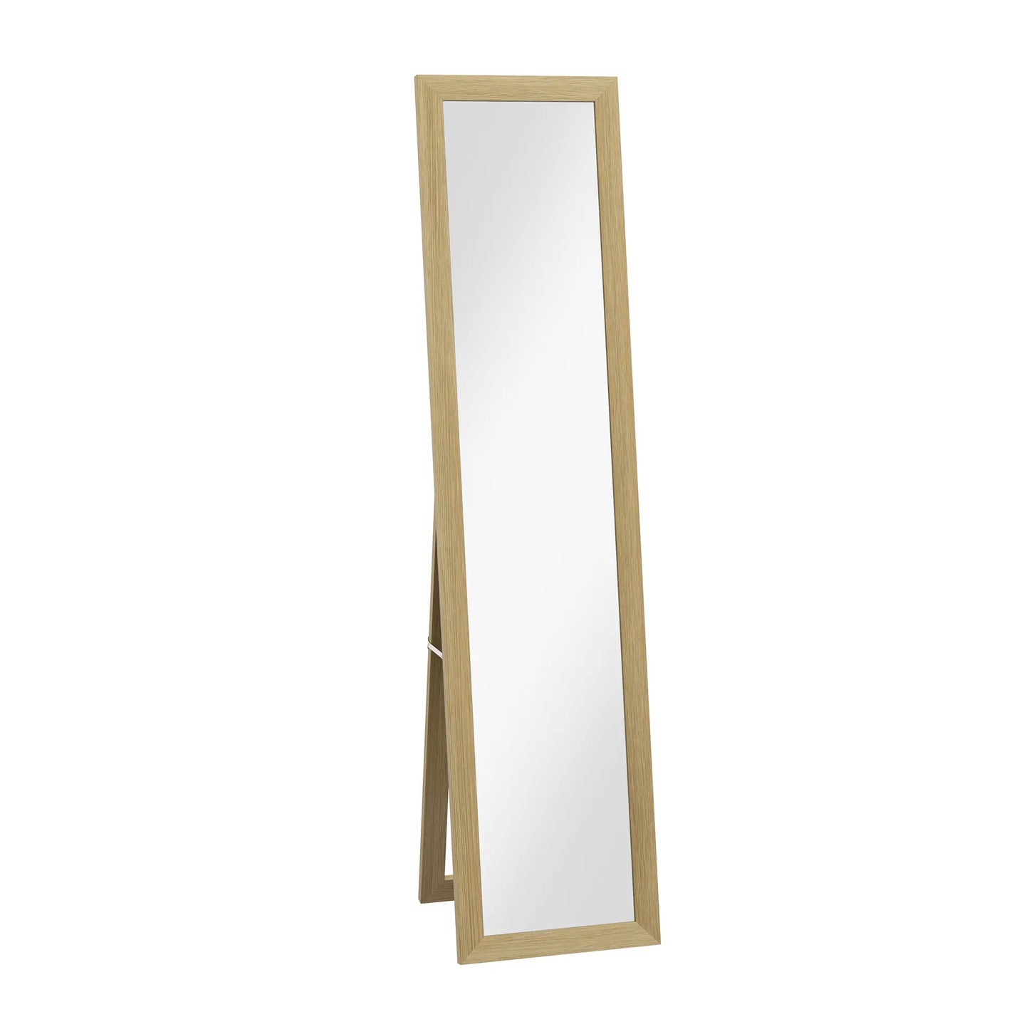 15" x 62" Full Length Mirror, Free Standing, Bedroom Living Room, Oak Full Length Mirrors at Gallery Canada