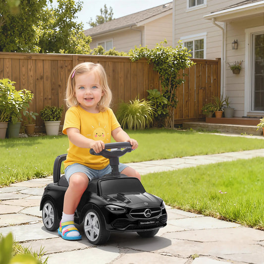 Mercedes-Benz C-Class Kids Ride On Car, 18-36 M, Black Push Cars for Toddlers Black at Gallery Canada