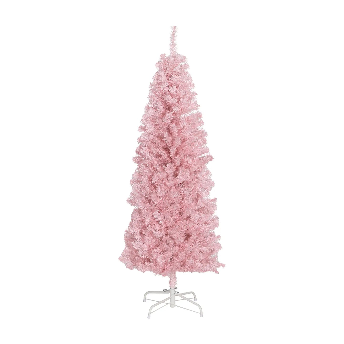 5FT Pencil Christmas Tree, Artificial, Automatic Open, Pink Pencil Christmas Trees at Gallery Canada