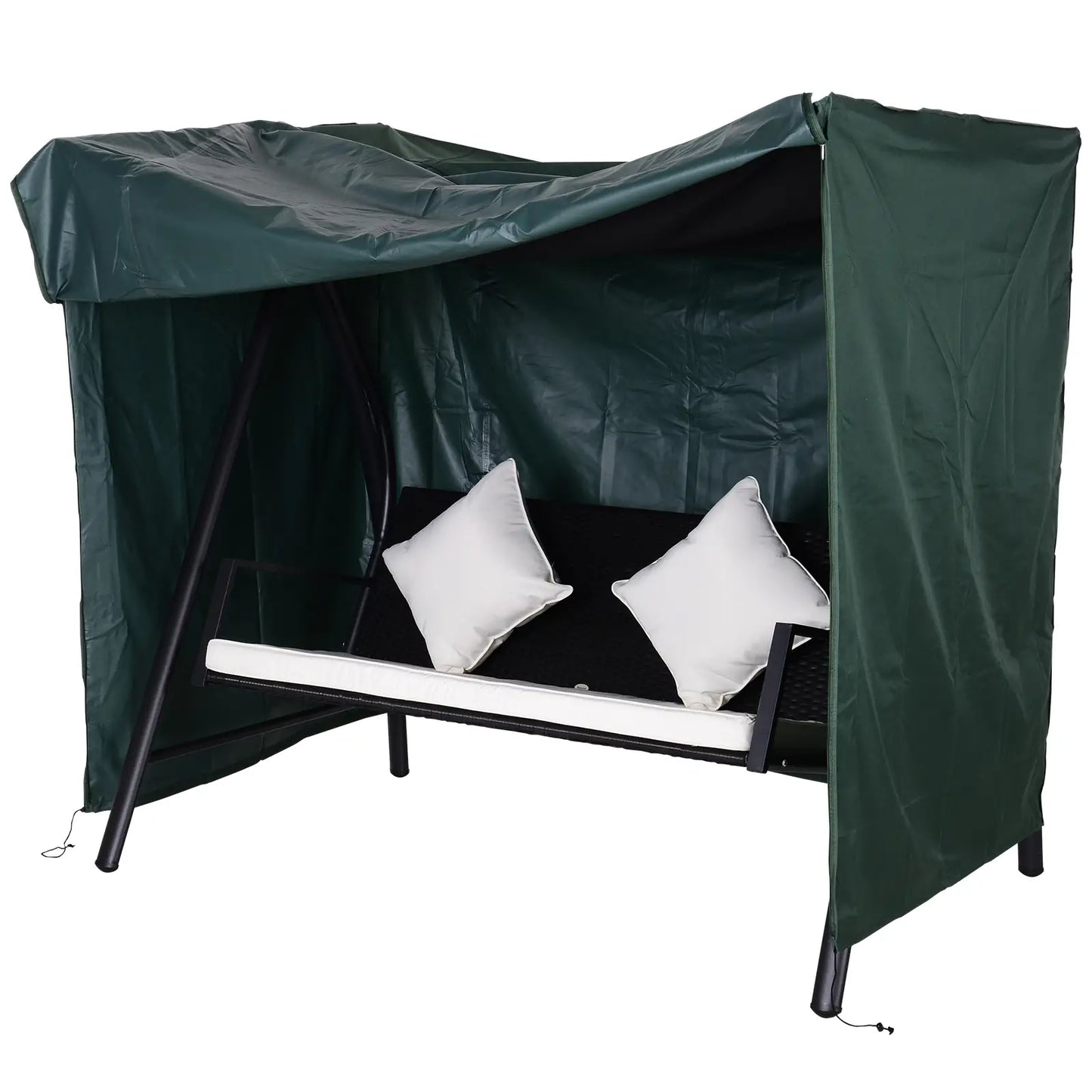 Outdoor Swing Cover, Large 3-Seat, UV Resistant, Green Patio Furniture Covers at Gallery Canada