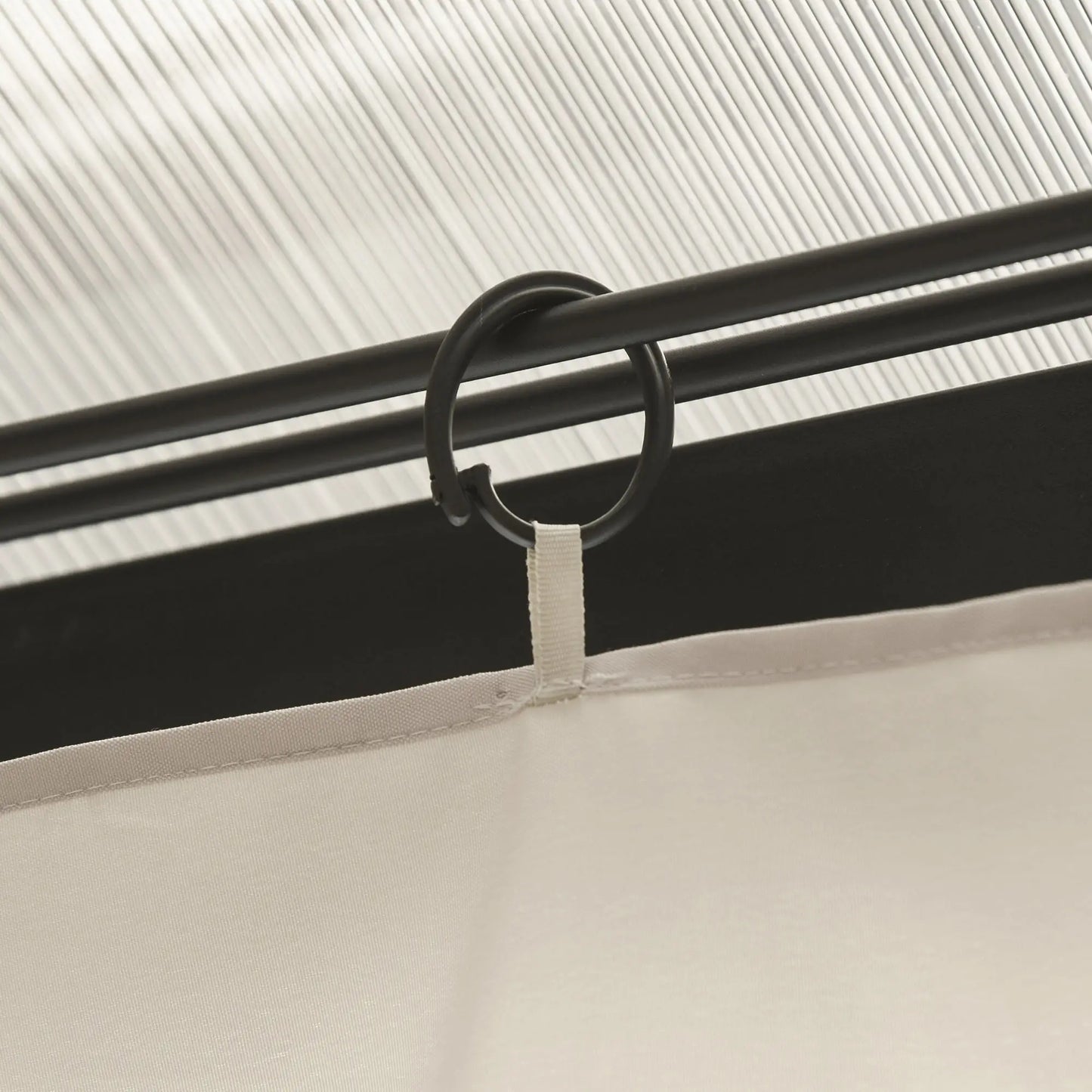 10' x 10' Gazebo Sidewall Set, 4 Panels, Hooks Included, Beige Gazebo Sidewalls at Gallery Canada