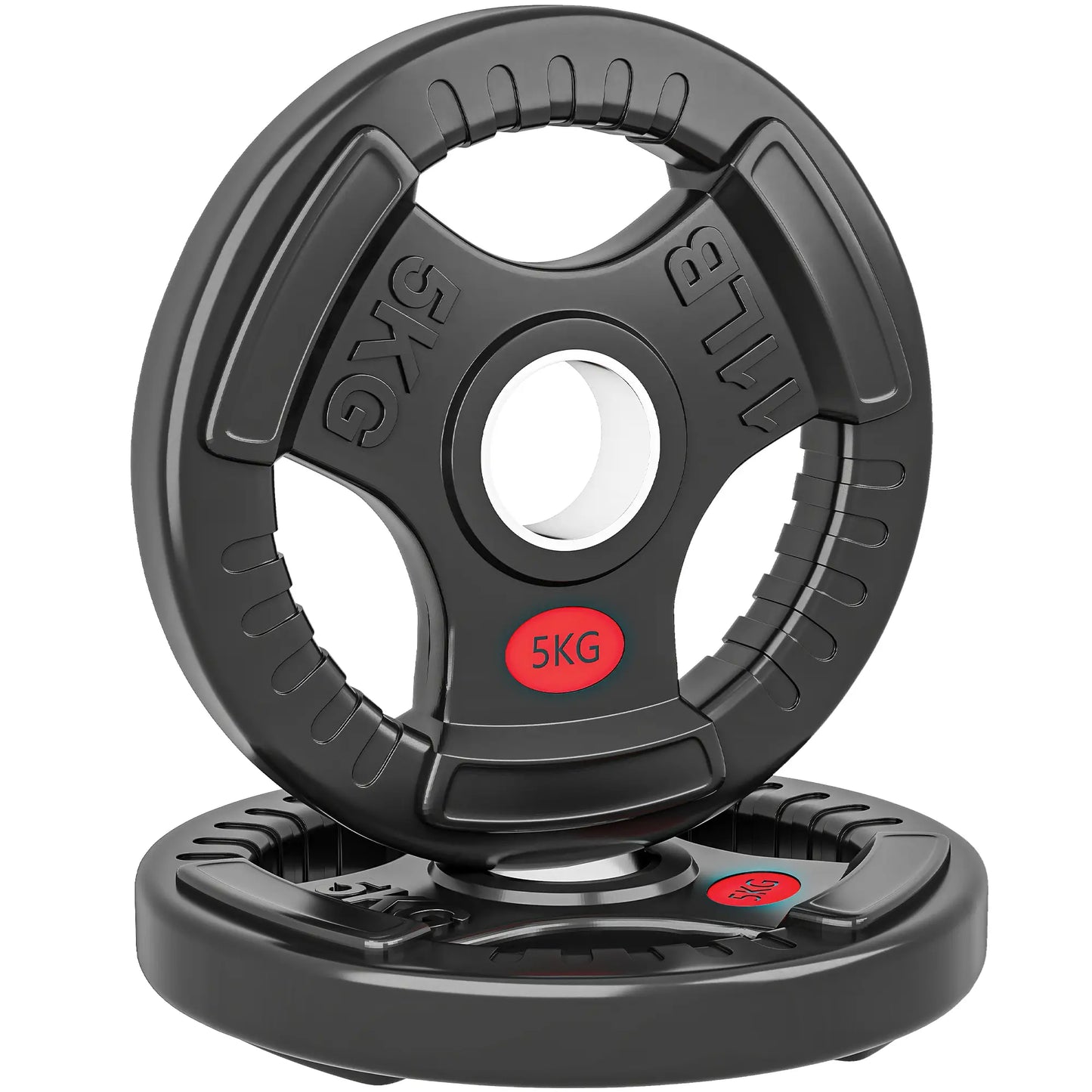 Weight Plates Set, 2-Inch Barbell Weights, Tri-Grips, 2 x 11lbs Dumbbells & Barbells at Gallery Canada