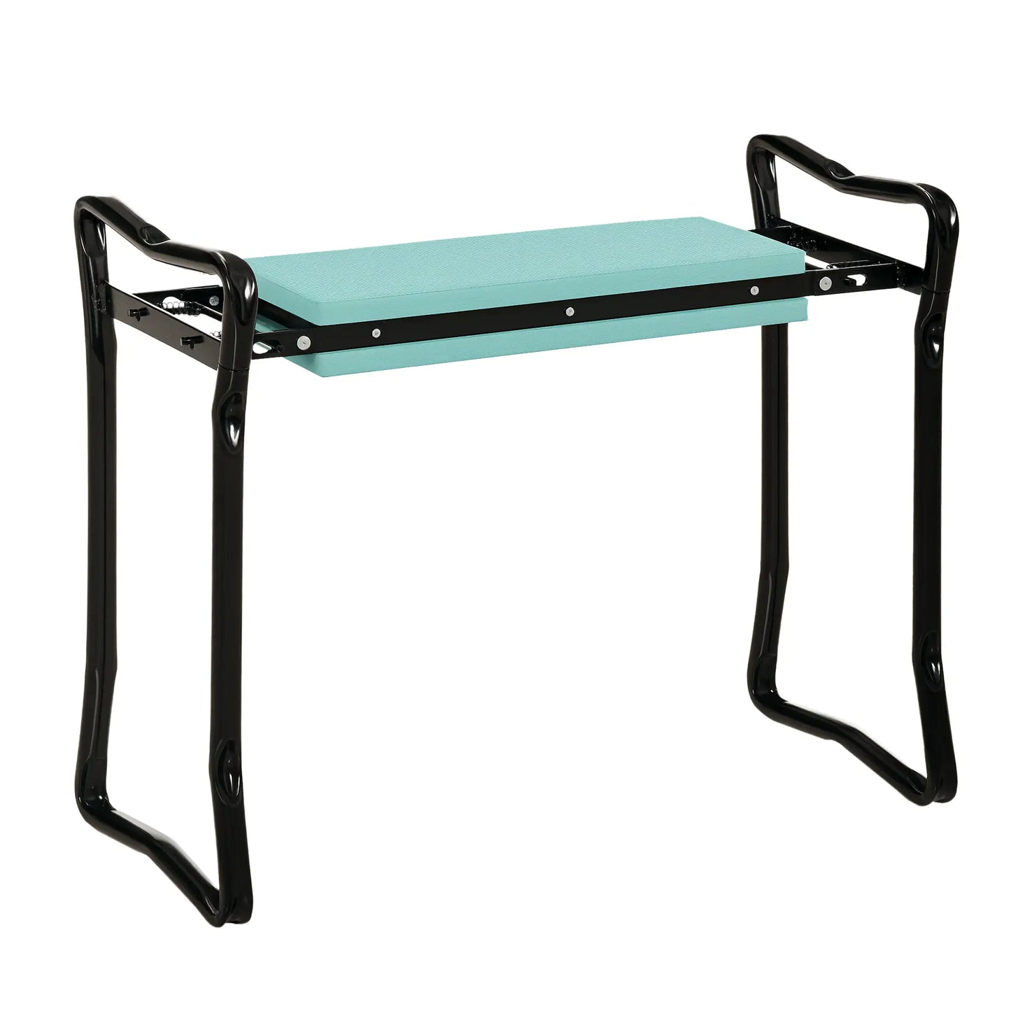 Garden Kneeler Seat Stool, Folding Gardening Chair with Thick Pad Garden Accessories at Gallery Canada
