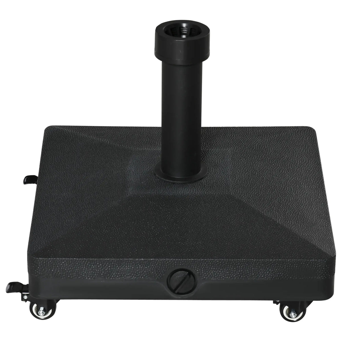 Square Parasol Base, Portable Umbrella Stand, Φ0.75'', Φ1.5'' Poles, Black Umbrella Bases at Gallery Canada