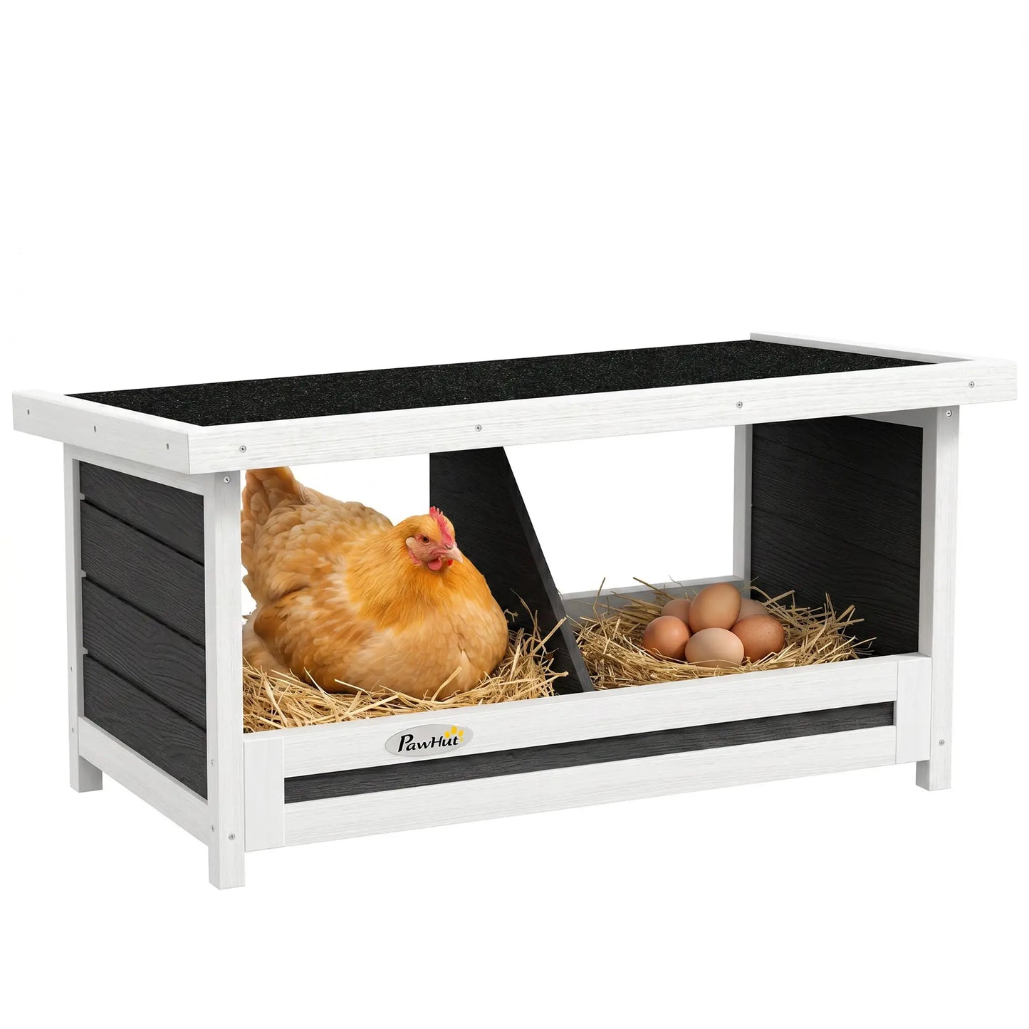 Chicken Nesting Boxes, Asphalt Roof, Indoor Outdoor, Up to 2 Hens Chicken Coops at Gallery Canada