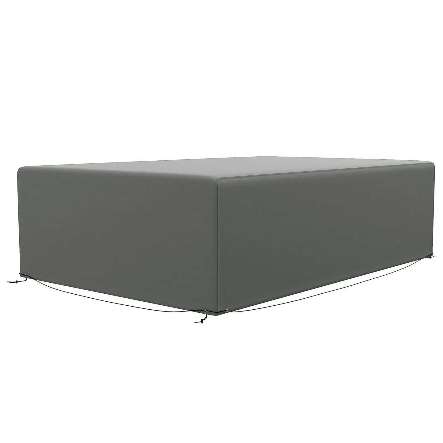Waterproof Outdoor Sectional Sofa Cover, 97" x 65" x 26", Dark Grey Patio Furniture Covers at Gallery Canada
