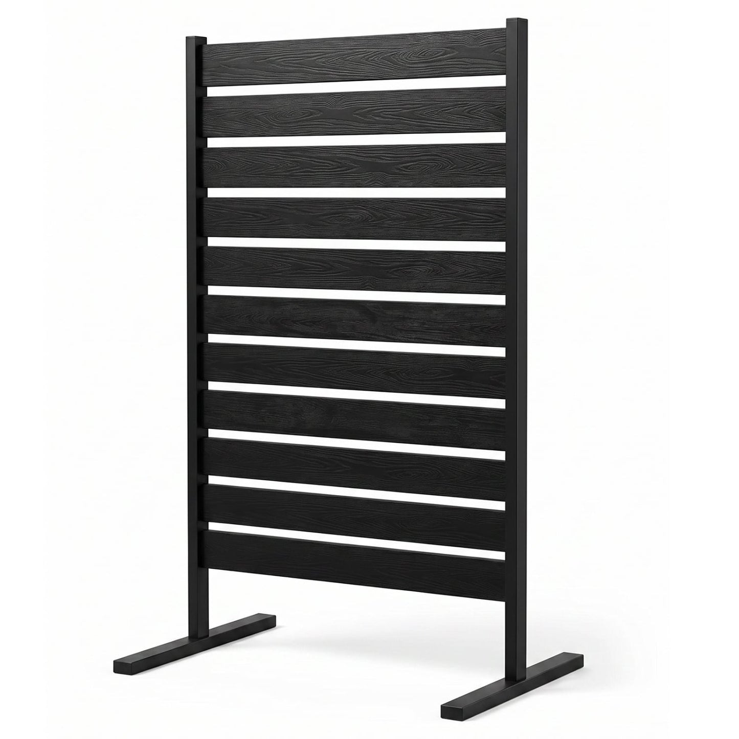 Outdoor Privacy Screen Fence for Backyard Pool, Black Decorative Fencing & Flooring Black at Gallery Canada