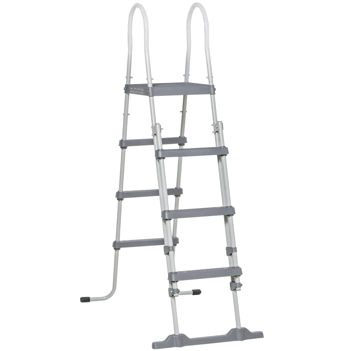 Above Ground Pool Ladder, 70", Fits 48" Pool Wall, Grey Outdoor Swimming Pools & Hot Tubs at Gallery Canada