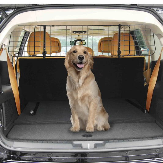 Adjustable Dog Car Barrier, Heavy Duty Safety Gate for SUV, Vans, Trucks Houses, Kennels & Pens Black at Gallery Canada