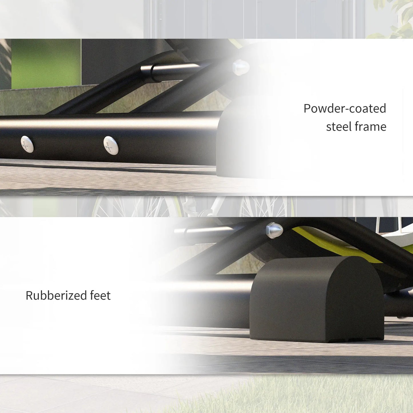 Vertical Horizontal Bike Rack, Adjustable Hooks, Fits 6"-28" 700c Bikes Bike Parking Stands at Gallery Canada