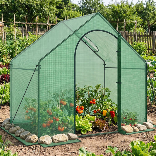 Portable Outdoor Warm House, PE Cover, Roll-Up Zippered Door Greenhouses Options at Gallery Canada