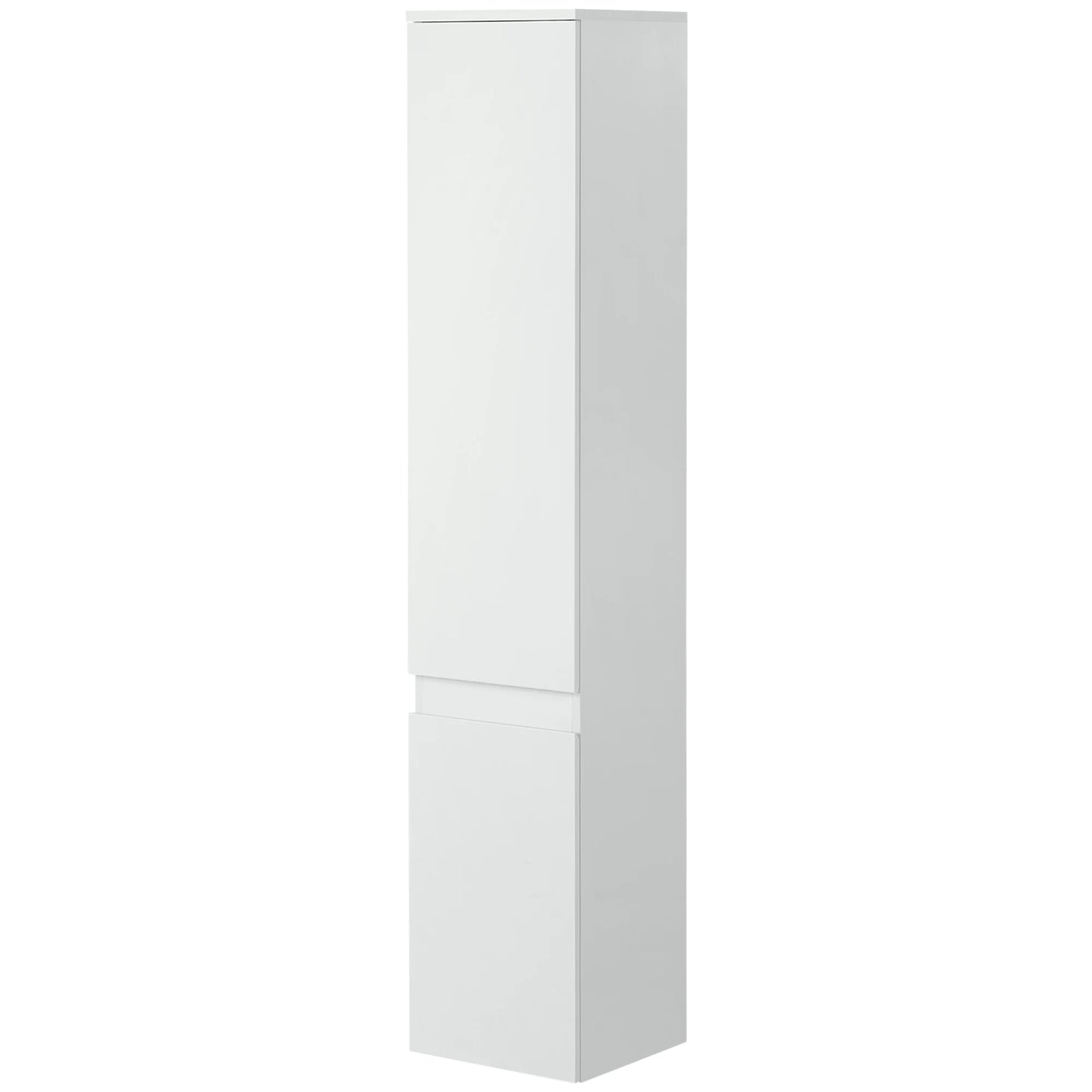 Tall Bathroom Cabinet, Adjustable Shelves, 11.8" x 11" x 6", White Bathroom Cabinets at Gallery Canada