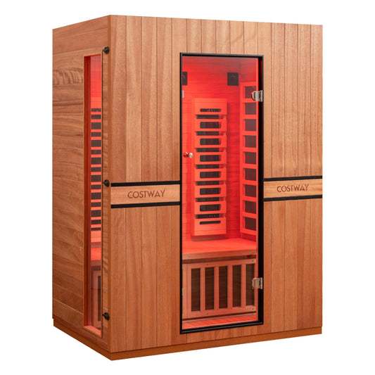 3-Person Full Spectrum Infrared Sauna, APP Control, For Home Sauna Natural at Gallery Canada