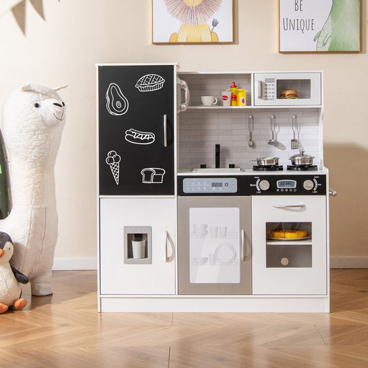 Pretend Play Kitchen with Utensils for Kids Aged 3+, Silver Play Kitchen Sets Silver at Gallery Canada