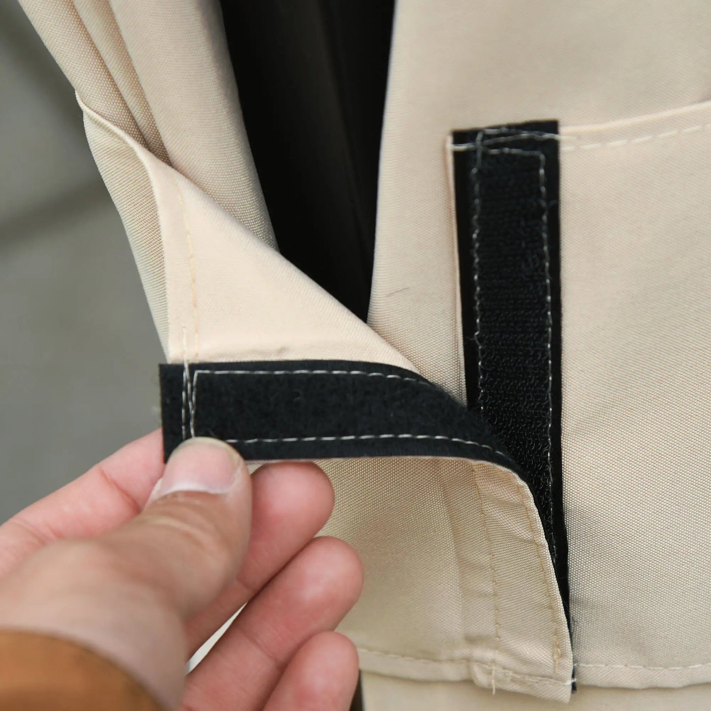 10' x 13' Gazebo Sidewall Set, 4 Panels, Hooks Included, Beige Gazebo Sidewalls at Gallery Canada