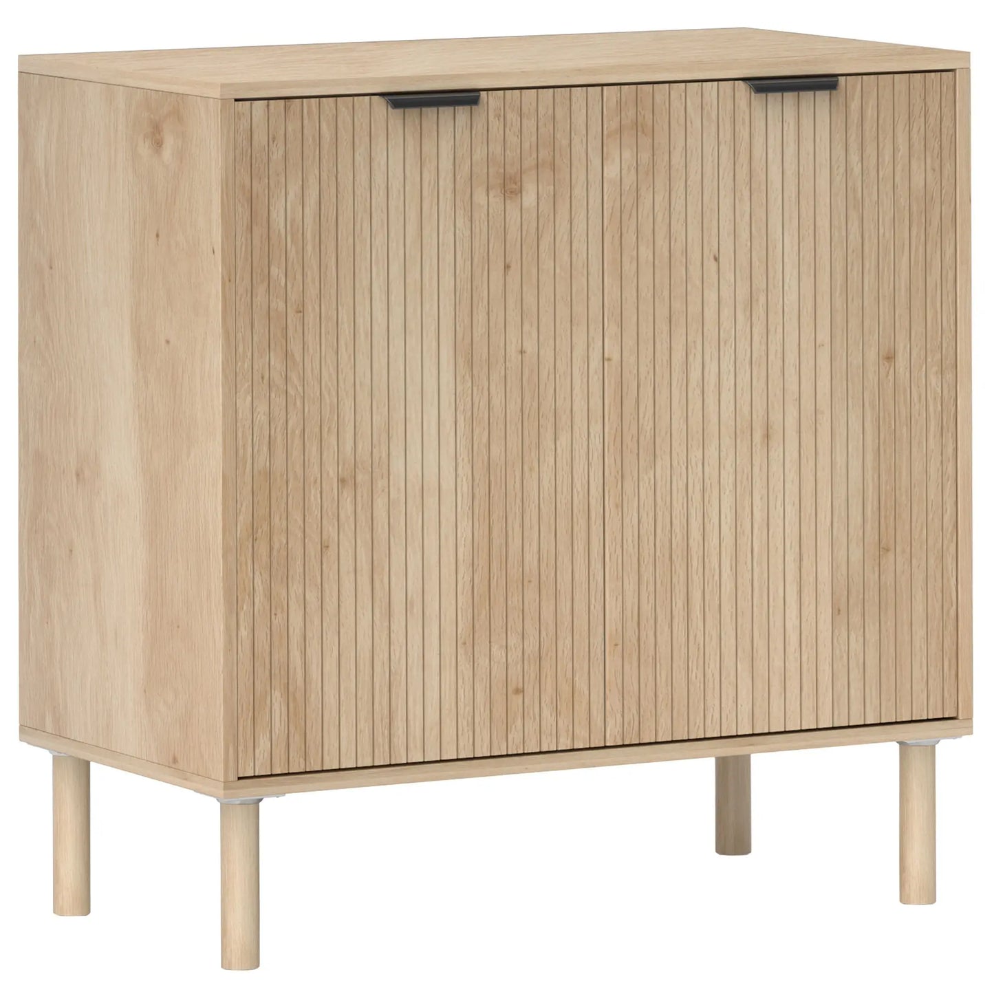 Accent Cabinet with Doors, Adjustable Shelf, Wood Legs, Oak Storage Cabinets at Gallery Canada