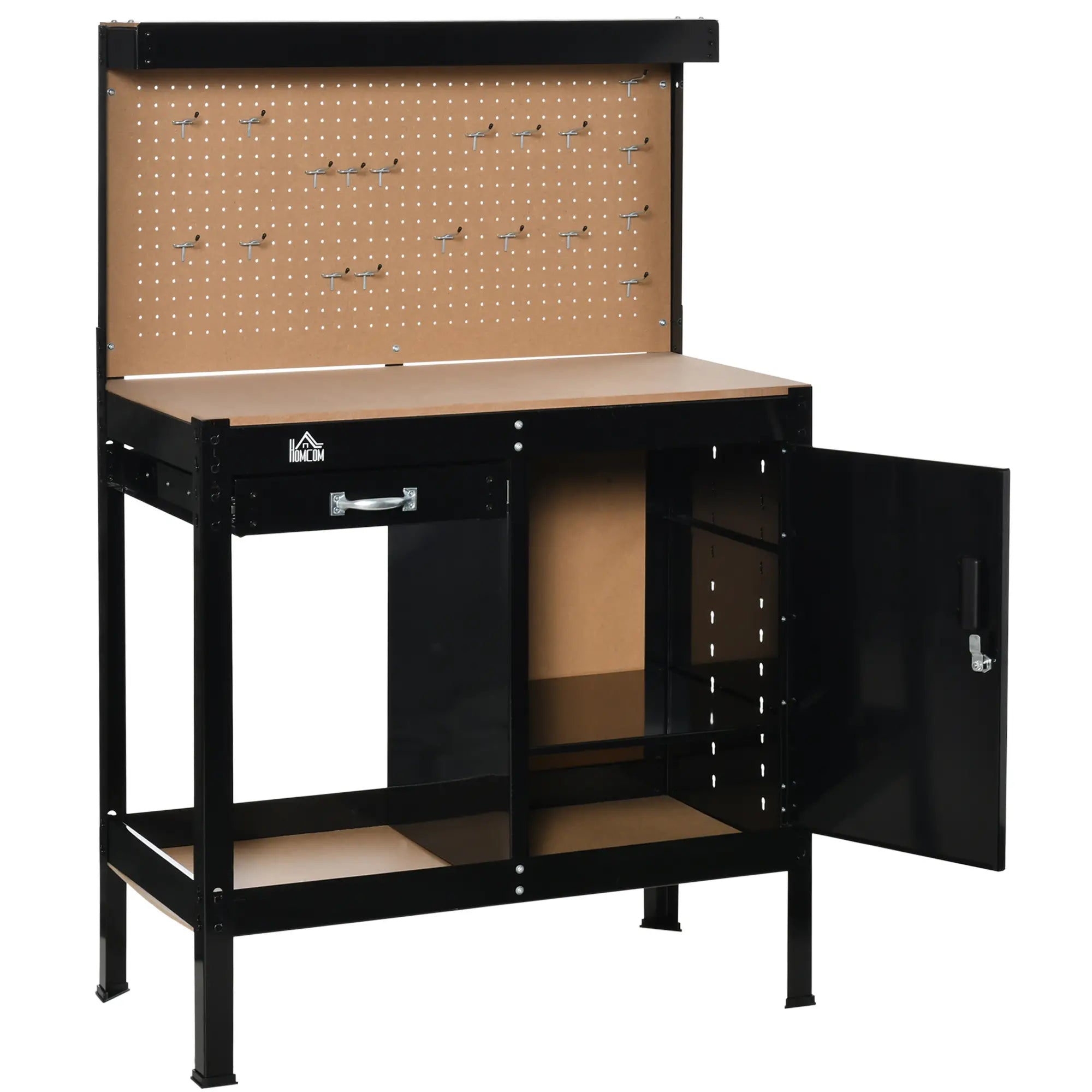 Multipurpose Garage Workbench, Storage Drawer, Peg Board, Lockable Cabinet Office Desks & Work Stations at Gallery Canada