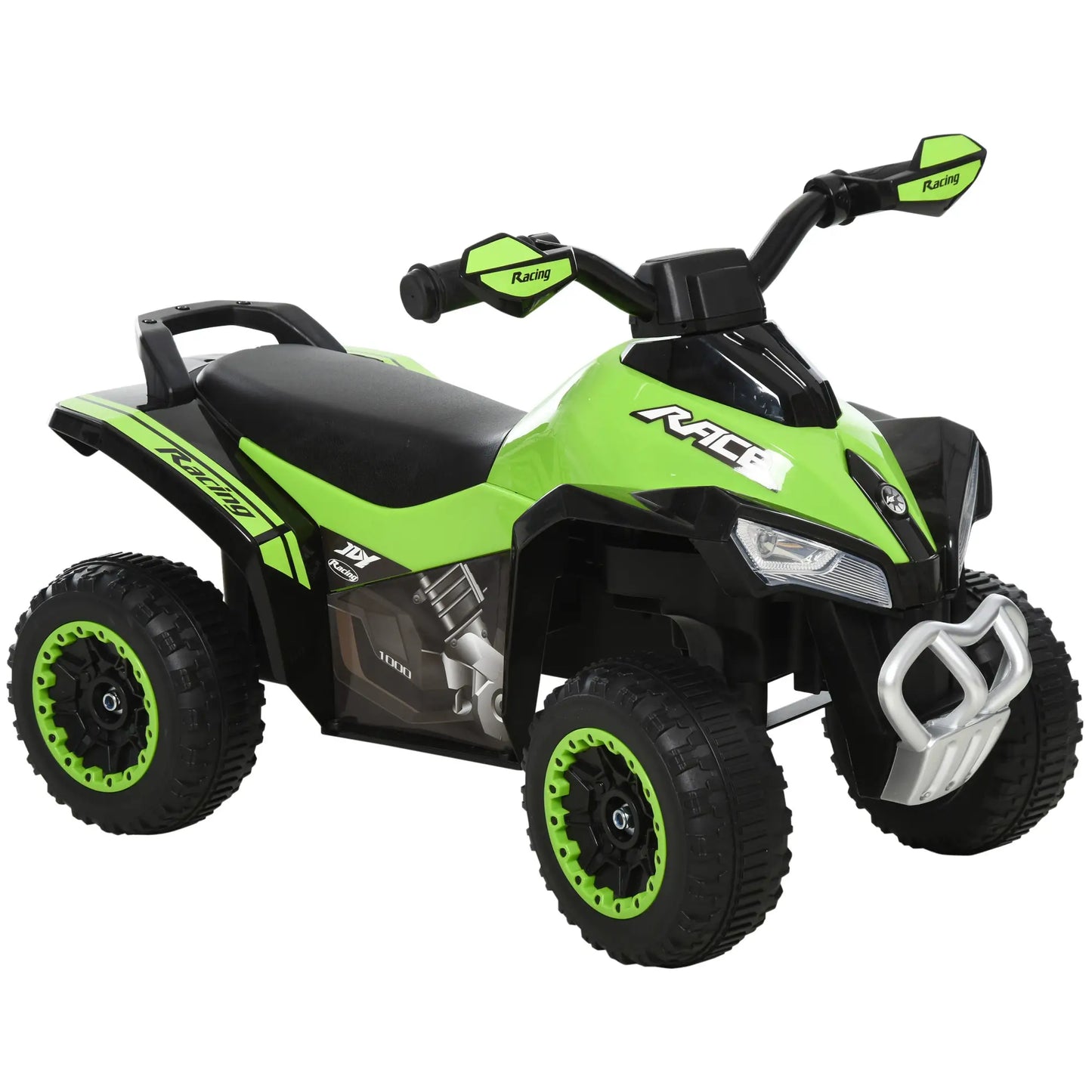 Kids Ride on Car, 4 Wheels, Music, for 18-36 M, Green