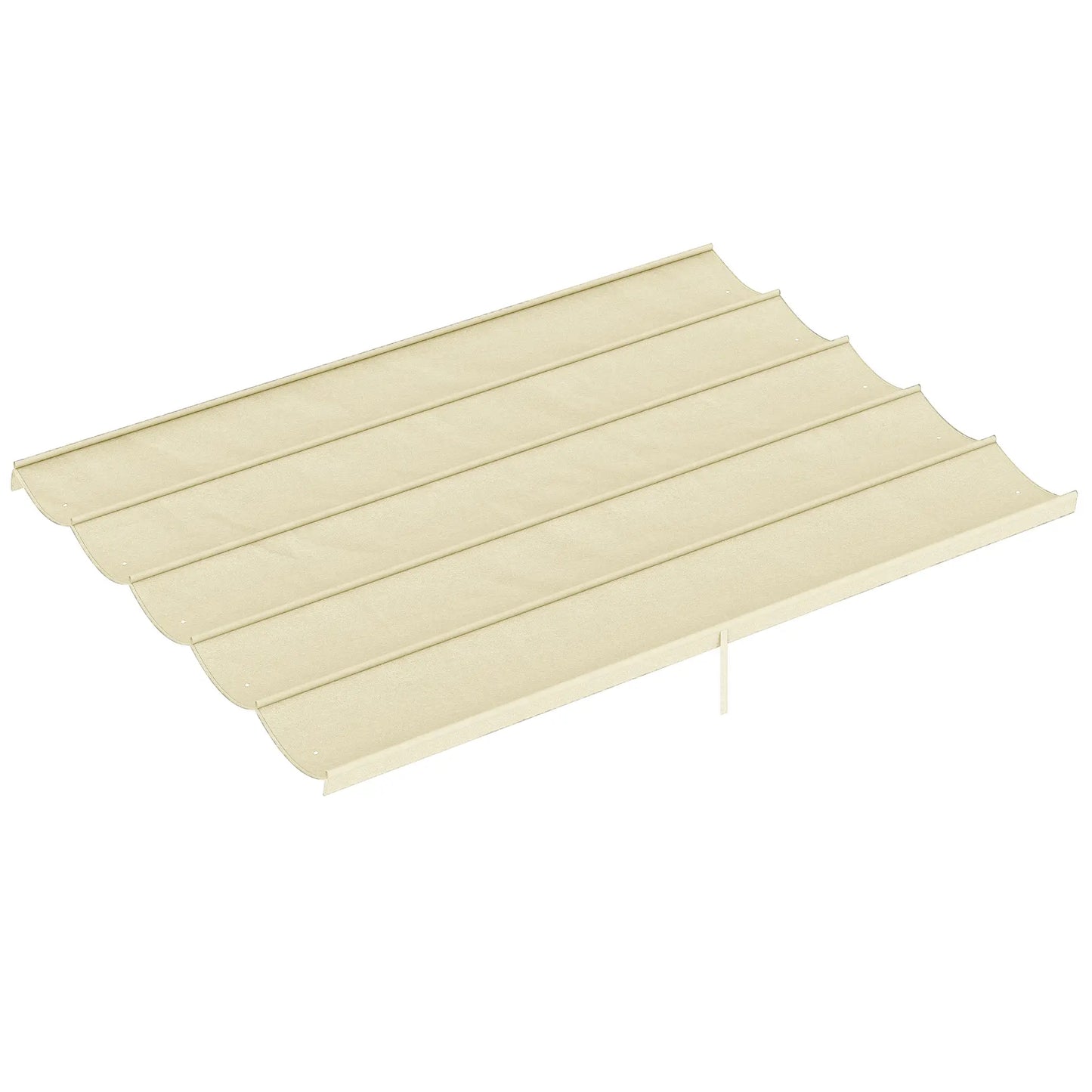 Retractable Pergola Canopy Cover, 10' x 13', Cream White Gazebo Canopy Replacement at Gallery Canada