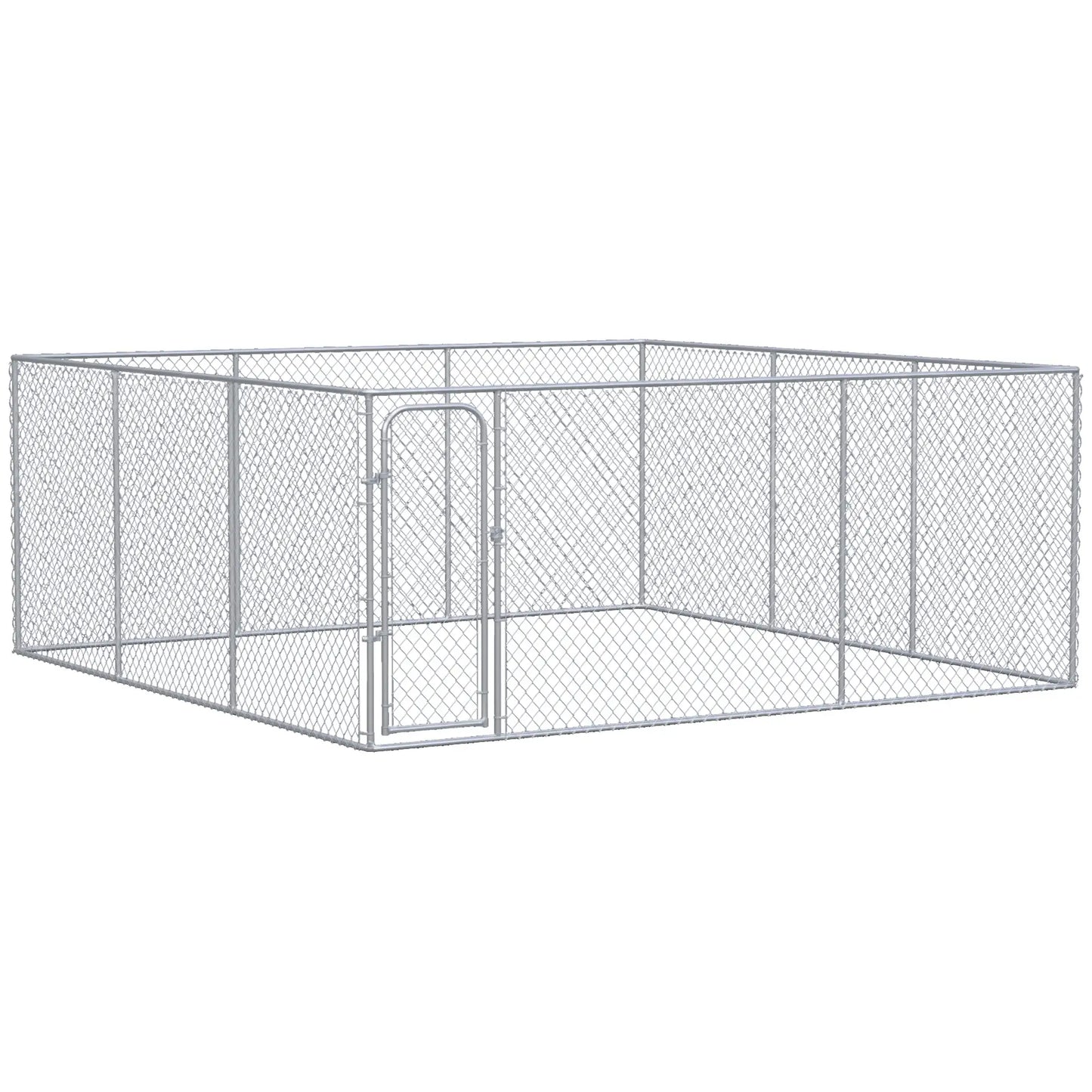 15.1' x 15.1' x 6' Dog Playpen, Galvanized Steel Frame, for Small Medium Dogs Houses, Kennels & Pens at Gallery Canada