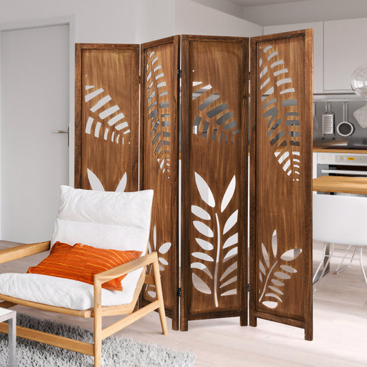 5.6 FT Folding Partition Stand, 4 Panel Room Divider Room Dividers Options at Gallery Canada
