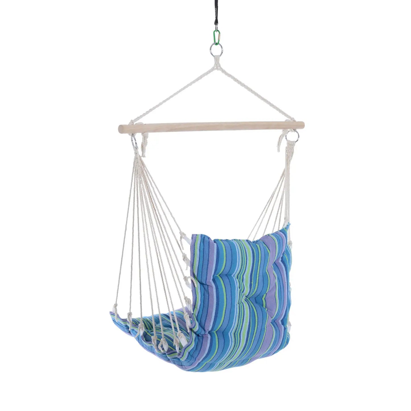 Portable Hanging Woven Hammock, Swing Chair, Outdoor Camping, Blue Hammock Swings at Gallery Canada