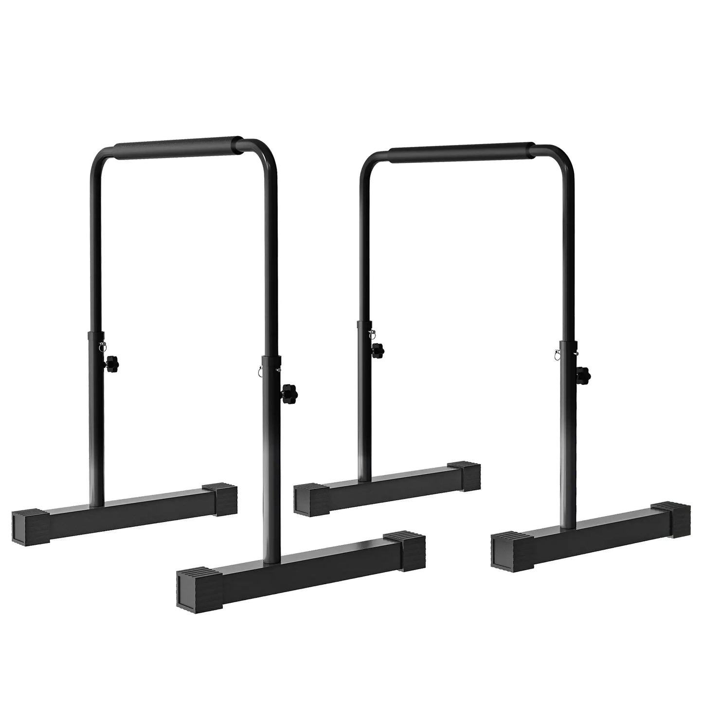 Adjustable Push Up Bars, Dip Station with 4 Height Levels More-Strength Training Equipment at Gallery Canada