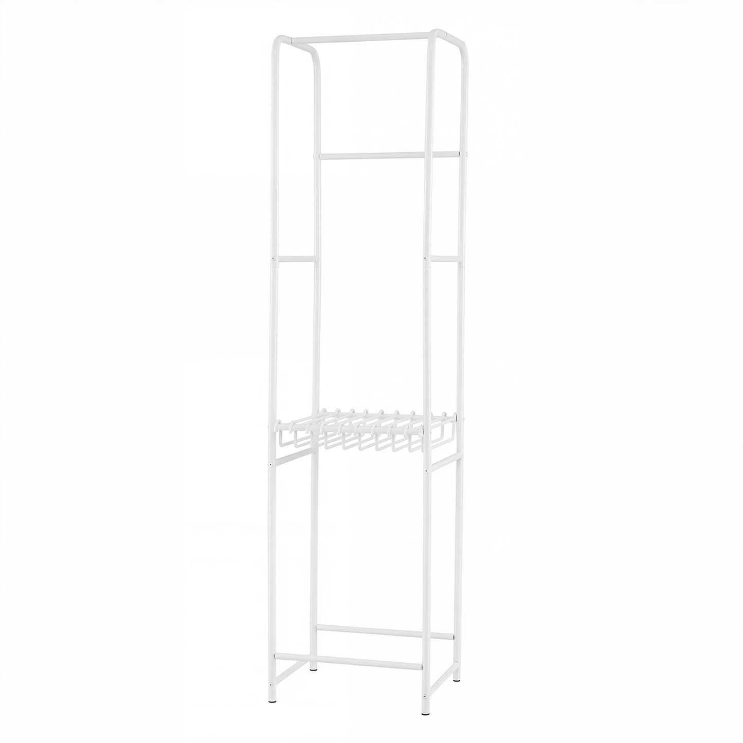 Slim Freestanding Coat Rack, 8 Hanging Rods Garment Organizer Coat Racks & Hall Trees Options at Gallery Canada