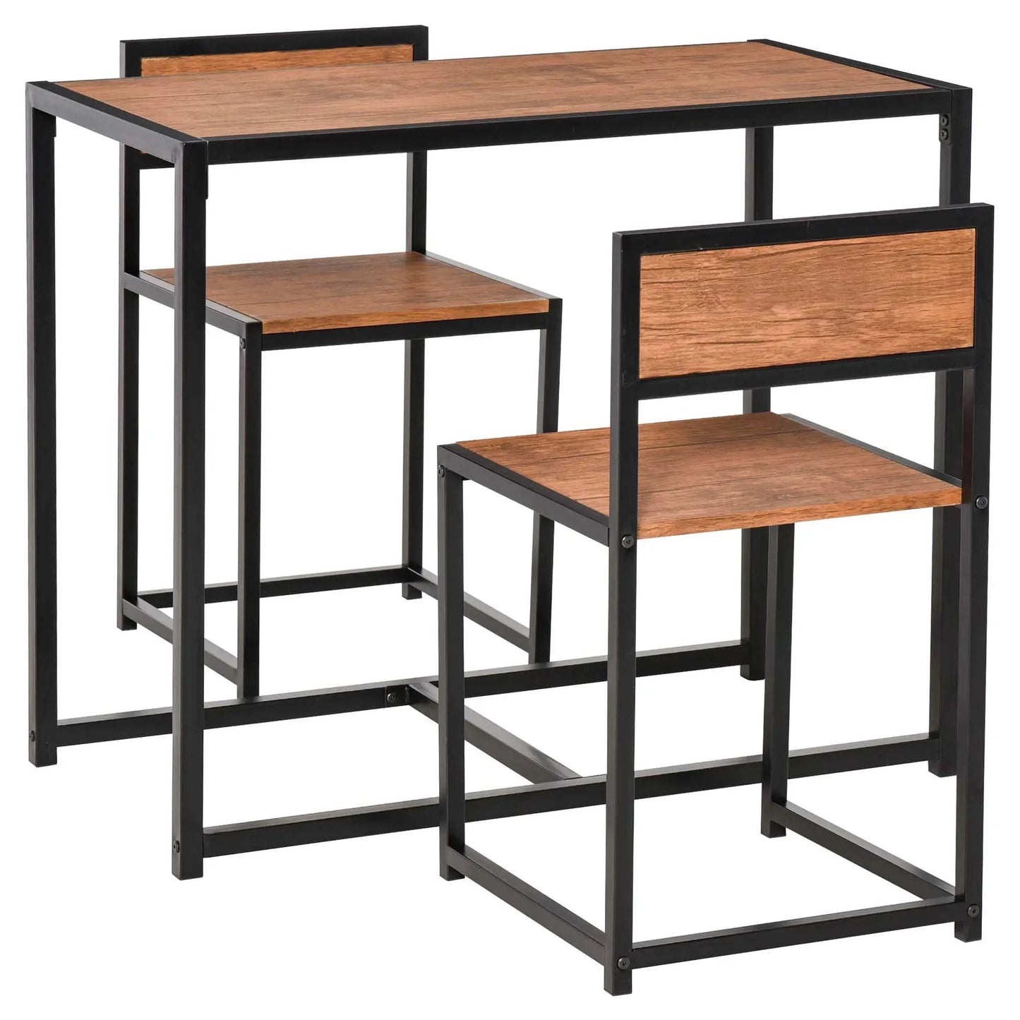 Industrial Dining Table Set for 2, Kitchen Table and Chairs Bar Sets at Gallery Canada