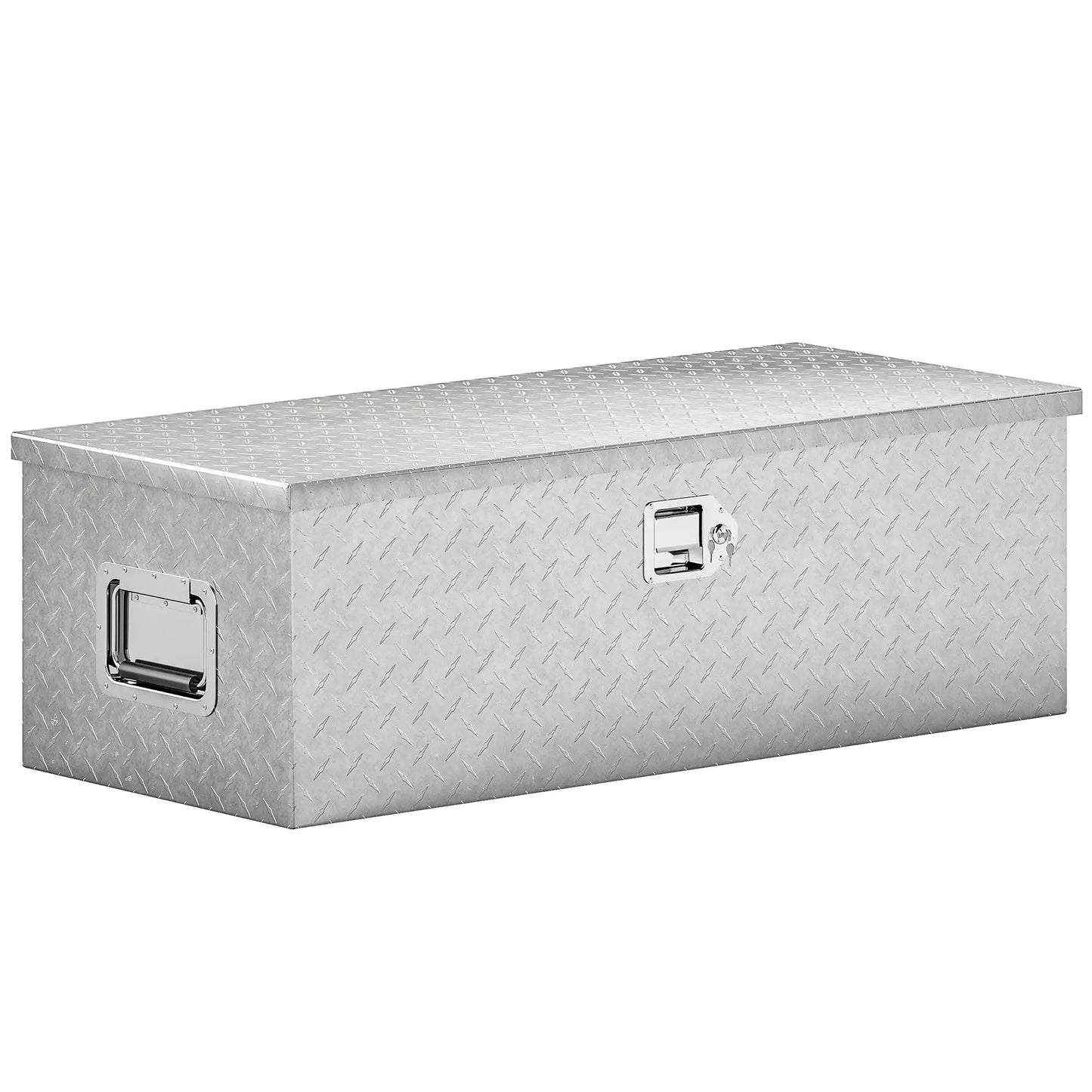 30 Inch Truck Bed Tool Box, Heavy Duty Aluminum Diamond Plate Trailer Tongue Box Tool Organizers at Gallery Canada