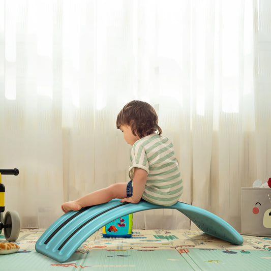 32.3" Balance Board, Kids Wobble Board, Ages 3-6, Blue Baby Gym & Playmats Blue at Gallery Canada