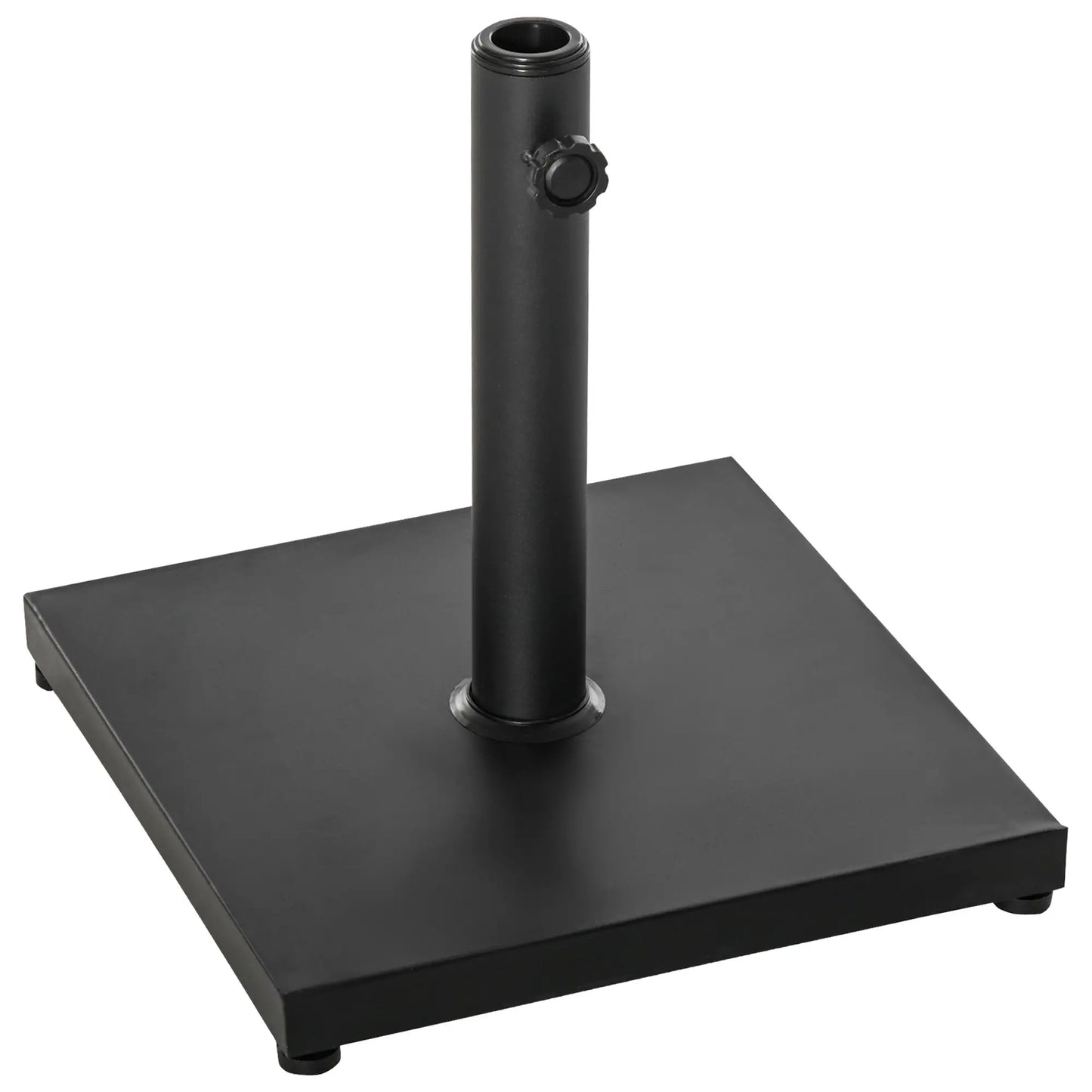 29 lbs 16" Heavy Duty Square Umbrella Base, Patio Outdoor, Black Umbrella Bases at Gallery Canada