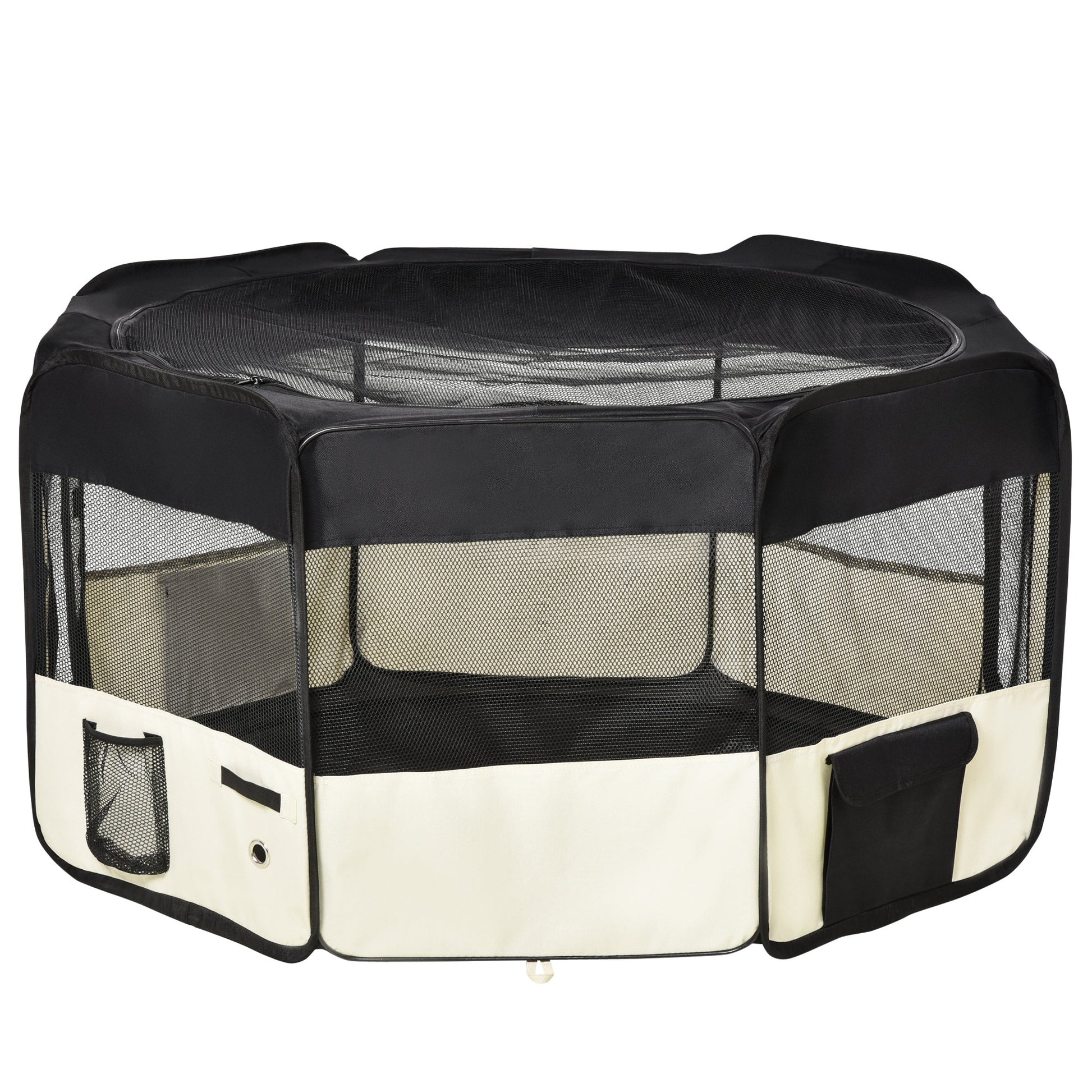 49.2-inch Soft Pet Playpen Folding Dog Pen Outdoor with Bag at Gallery Canada