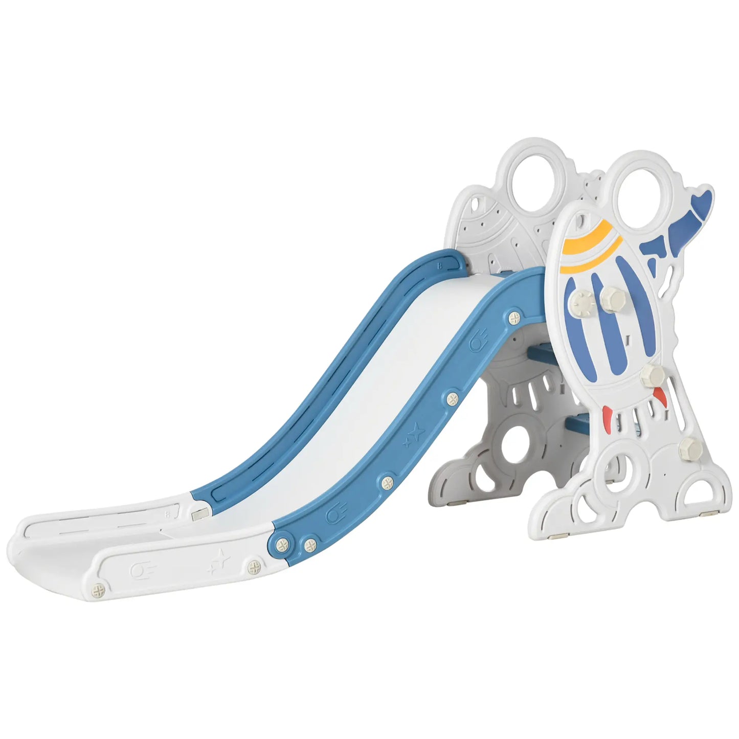 Toddler Slide, Indoor Climber Playset, Space Theme, 1.5-3 Years, Blue Gym Sets & Swings at Gallery Canada