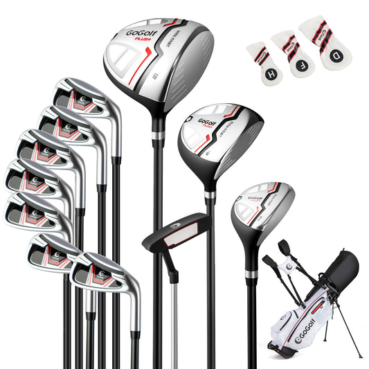 Women's Complete Golf Clubs and Bag Set with Headcovers and Putter, Red Golf Red at Gallery Canada