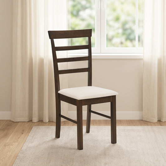 Wooden Dining Chairs Set of 4, Brown Dining Chairs Brown at Gallery Canada