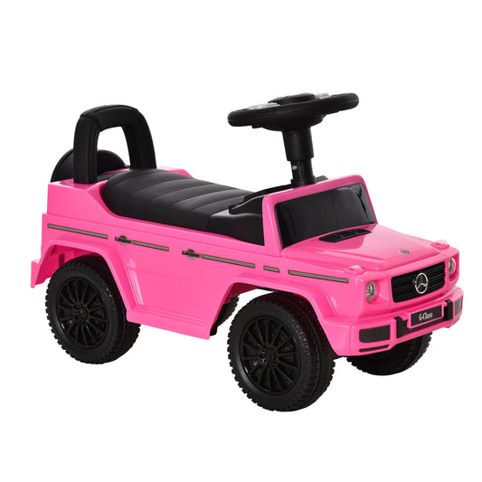 Compatible Baby Toddler Push Car Foot-to-Floor Ride-On Wheel Mercedes-Benz G350 Licensed Pink at Gallery Canada