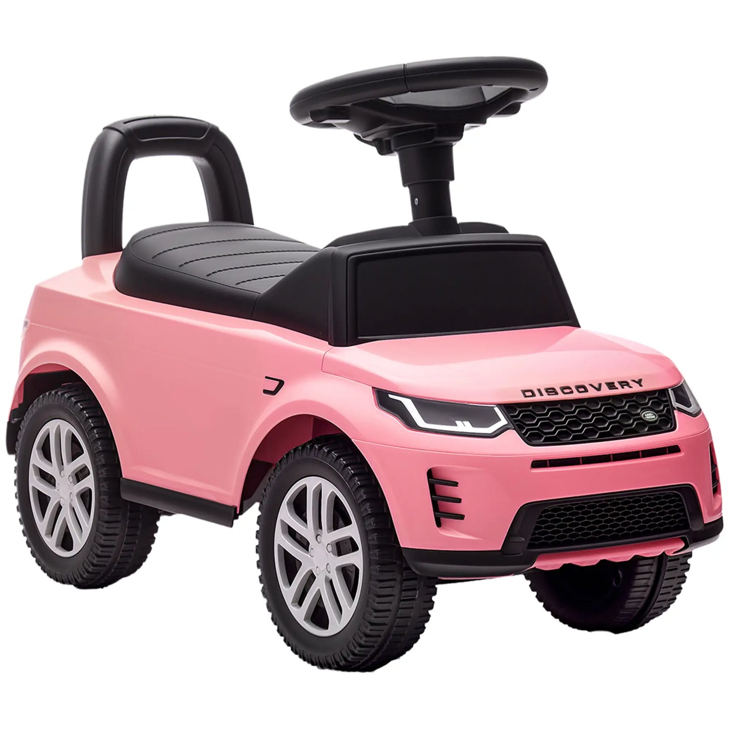 Voiture à pousser Land Rover, 18-36 mois, anti-basculement, klaxon, sons, rose
