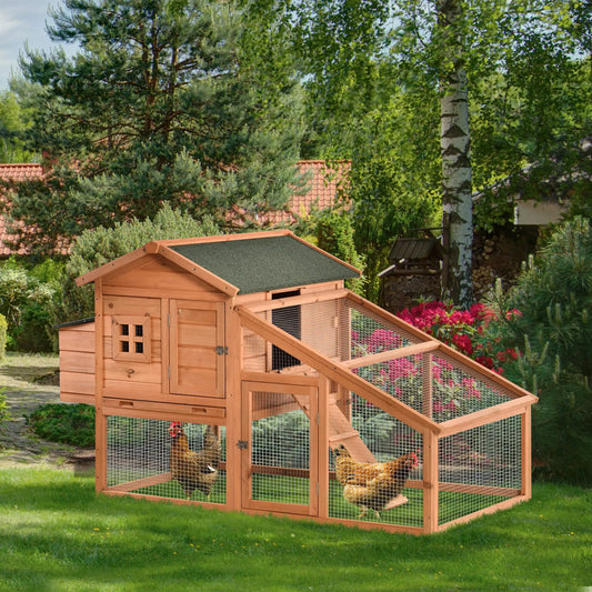 69 Wooden Chicken Coop, Rabbit Hutch, Outdoor Poultry Cage, Yellow and Green Chicken Coops Green and yellow at Gallery Canada