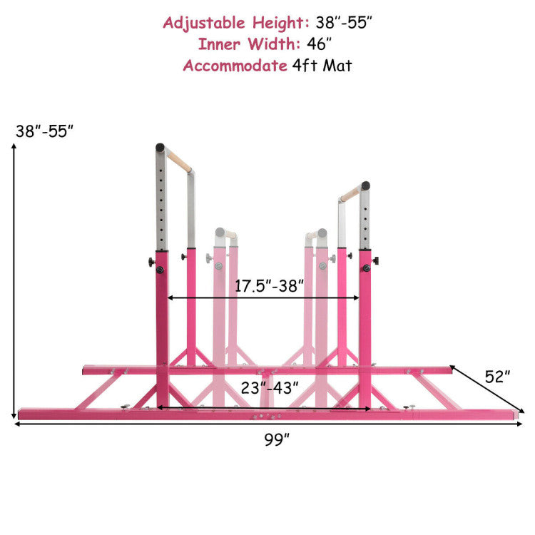 Yoga Set: 4-Panel Gymnastics Mat + Gymnastic Training Parallel Bars Yoga & Gym Mats at Gallery Canada
